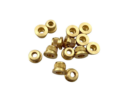 Las piezas de bronce de pulir CNC de precisión personalizada piezas mecanizadas estándar ASTM