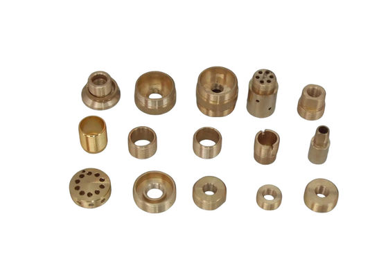 Partidas de latón de mecanizado CNC personalizadas, componentes de precisión de pulido de latón